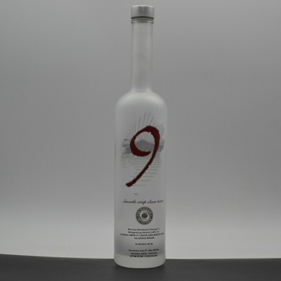 コラー素材 ガラス カスタム印刷 凍ったスピリッツ シロック ウォッカ ボトル 700ml 750ml
