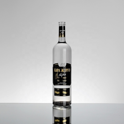 コラー素材 ガラス カスタム印刷 凍ったスピリッツ シロック ウォッカ ボトル 700ml 750ml