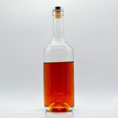 オーダーメイド アルコール ウィスキー コーク ウォッカ ボトル エクストラ フリント シリンダー 750ml ガラス ボトル