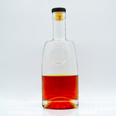 オーダーメイド アルコール ウィスキー コーク ウォッカ ボトル エクストラ フリント シリンダー 750ml ガラス ボトル
