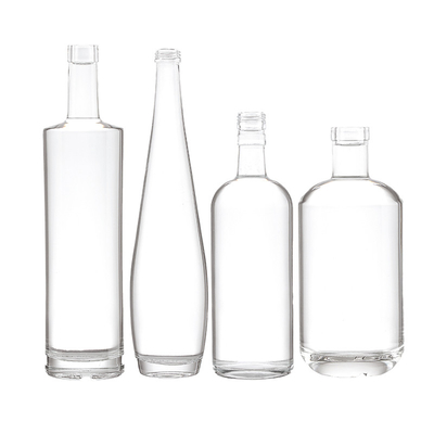 スーパー・フリントグラス 700ml 750ml 200ml 空のグラスボトル カスタマイズされた形