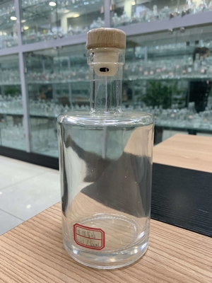 スーパーフリントグラス 70cl 1L 広口ガラスボトル 酒 透明 空
