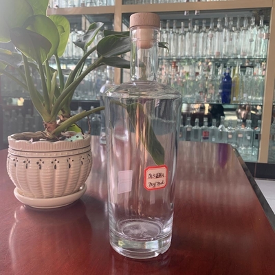 スーパーフリントグラス 70cl 1L 広口ガラスボトル 酒 透明 空