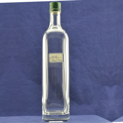 酒とワインのための空のガラスボトル 500ml 750ml 1000ml丸い形
