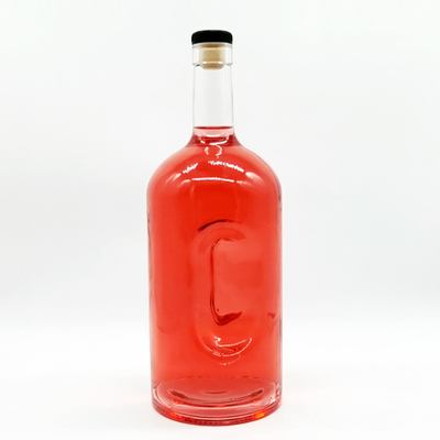 その他のアルコール飲料 オーダーメイド用テキラ用月形冷凍ガラスボトル 375ml 500ml