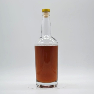 その他のアルコール飲料 オーダーメイド用テキラ用月形冷凍ガラスボトル 375ml 500ml