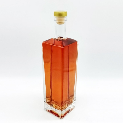 カスタム ジン・ラム・ウイスキー・ウォッカ・スピリッツ・アンド・リコア用の 750ml グラスボトル