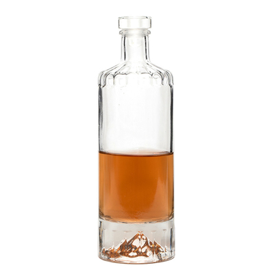 500ml 750ml スクエア フロストドール オーダーメイド アルコール飲料 テキラ ウィスキー ジン 装飾ガラスボトル