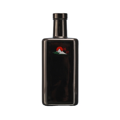 スーパーフリントガラス 750ml ジンガラスワインボトル コルクシールタイプ