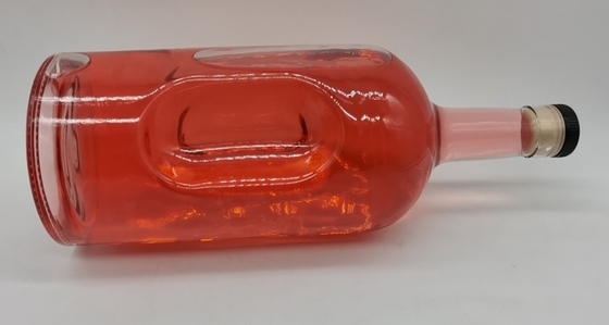 カリフォルニアの 1750ml ウイスキー・スピリット用の スーパー・フリントガラス空瓶