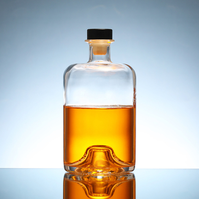 375ml 500ml 750ml ウォッカ ウィスキー 酒 コーク付き ボトル 極めて白い素材