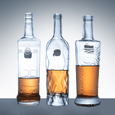 試料 自由産業用 300ml 750ml 1L 空のガラスの酒酒ボトル