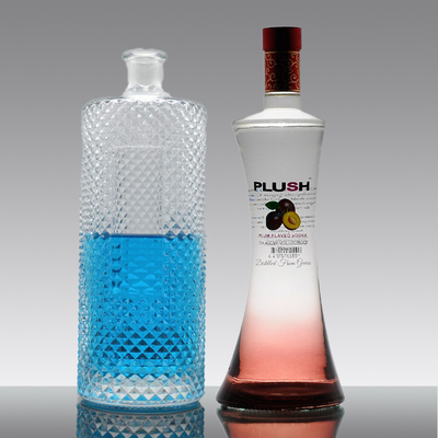 試料 自由産業用 300ml 750ml 1L 空のガラスの酒酒ボトル