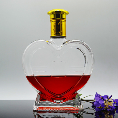 ガラスのボトル販売 750ml 空っぽ 凍ったスーパーフリントスピリッツ コルクタップ付きの酒瓶