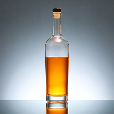 アルコール飲料のためのスーパーフリントガラスボトル オーダーメイドサイズ T/T ペイパール ウェスタンユニオン