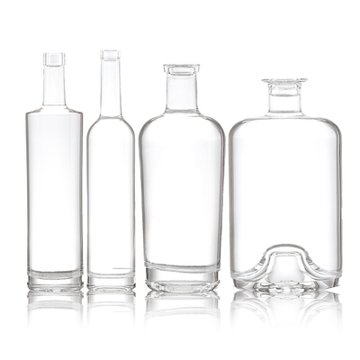 700ml 750ml 1000ml スピリットガラスボトル デカール スーパー フリントガラス ネックレス素材