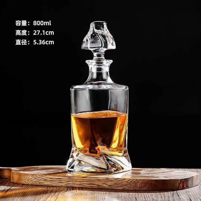 500ml/650ml/700ml/800ml クリスタルホワイトグラスワインデカンター