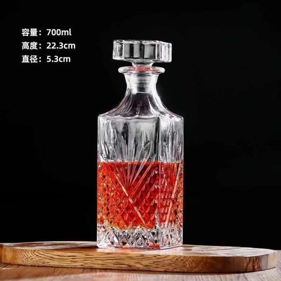 500ml/650ml/700ml/800ml クリスタルホワイトグラスワインデカンター
