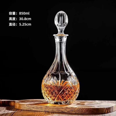 500ml/650ml/700ml/800ml クリスタルホワイトグラスワインデカンター