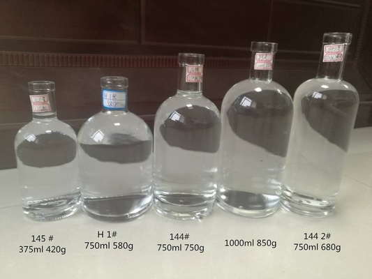 空のウイスキー アルコール スピリートワイン ジン ガラス ウォッカ 500ml 700ml 750ml CIF条件付き