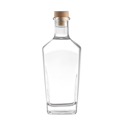 ブランデー・ウイスキー・リコールのための工業用ガラスボトル 500ml 700ml 750ml 250ml カスタムデザイン