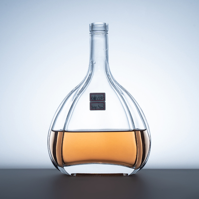オーダーメイド ウイスキーガラスボトル容量 500ml/1000ml/375ml スクリーンプリント 方形