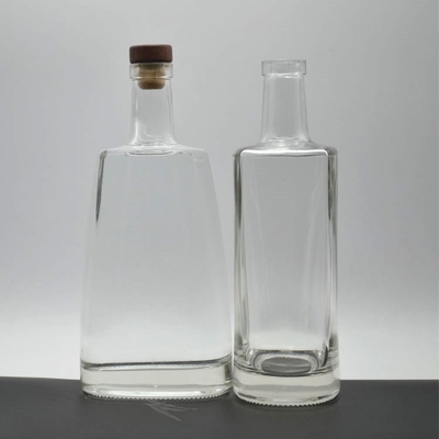 フロスト マット 黒 青 オリーブオイル アルコール飲料 スピリート 375ml 1000ml 750ml テキラ 丸コルクガラスボトル