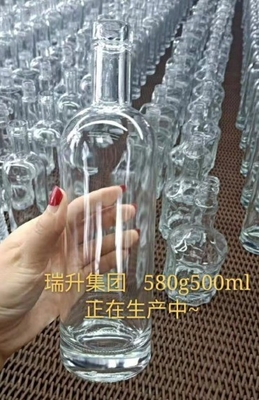 カスタマイズされた形 スーパーフリント ガラスカラー 250ml ホットソース 500ml ウォッカ 700ml ガラス酒瓶