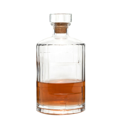 オーダーメイド容量 100-1000ml 清らかな四角ガラススプレーボトル ウイスキー供給