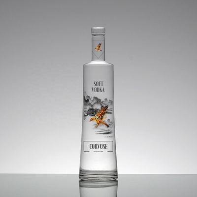 スーパーフリントグラス 高級 200ml 350ml 500ml 750ml 1L ラム ウォッカ ブランデー 酒瓶