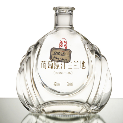700ml 750ml ブランデー・スピリット ガラスボトル デカル/スクリーンプリント/塗装/フロスト