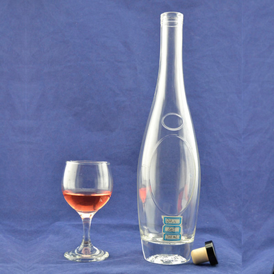 コラー素材 スーパーフリント素材 700ml 空き 透明 アルコール ラム ウィスキー スピリット ウォッカ グラスボトル