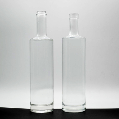 375ml 700ml 2リットルの青い方形ガラスボトル アルコール 酒 ウォッカ ラム ジン