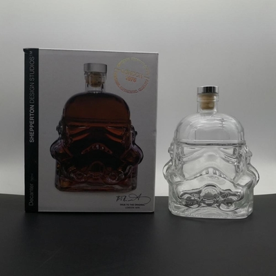 デカール 表面 ハンドリング カスタム デザイン 750ml グラス ボトル 酒類 ウィスキー ジン ウォッカ