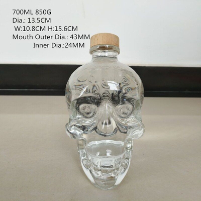 デカール 表面 ハンドリング カスタム デザイン 750ml グラス ボトル 酒類 ウィスキー ジン ウォッカ