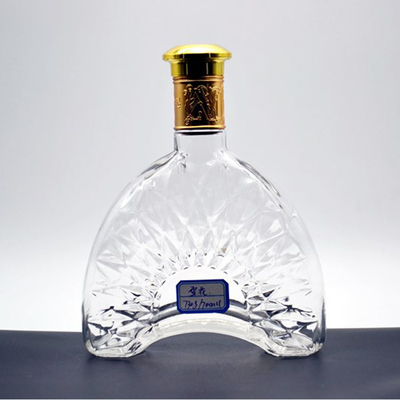 50cl 700ml 1リットルの空のガラスボトル 酒,ラム,ウイスキー,ウォッカ シャンパン,ブランデー