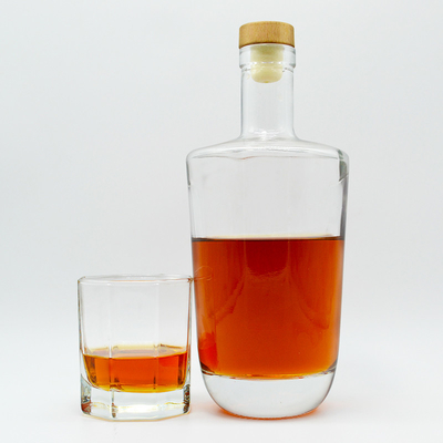 500ml 700ml 750ml フルブルク 空きウイスキー・ラム・ブランディ 飲み物 ガラス 酒瓶