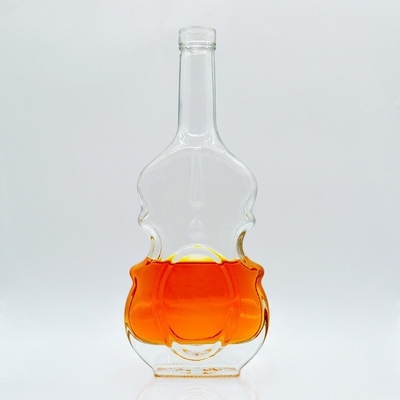 スーパーフリントガラス カスタム クリスマスツリー形 アルコール飲料ボトル 500ml 700ml 750ml