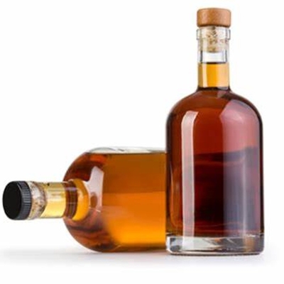 ホットスタンピング 表面 ハンドリング ウォッカ ジン スピリット 500ml 1リットルのガラスボトル