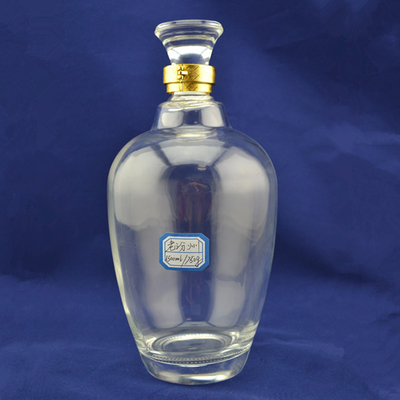 OEM 透明ガラス ソフトドリンク 300ml 500ml 750ml 凍結深層プロセス