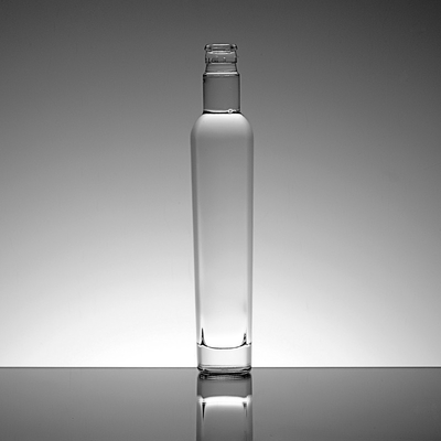 オーダーメイドデザイン グレーアンバー ガラスボトル 375ml 500ml 750ml ウォッカ ジン 酒類
