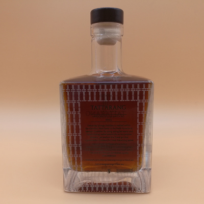 カスタマイズされたクリア・フリント 500ml 酒類用グラスボトル