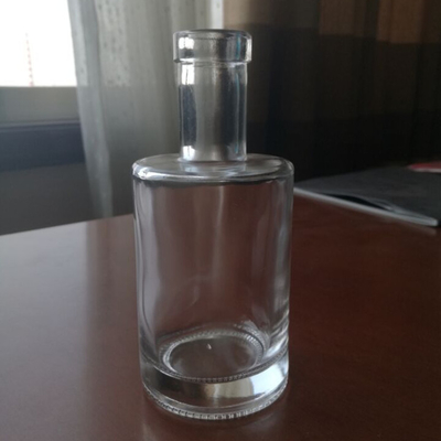 500ml カスタム T-Top クリア ウイスキー ウォッカ リコール ガラスボトル