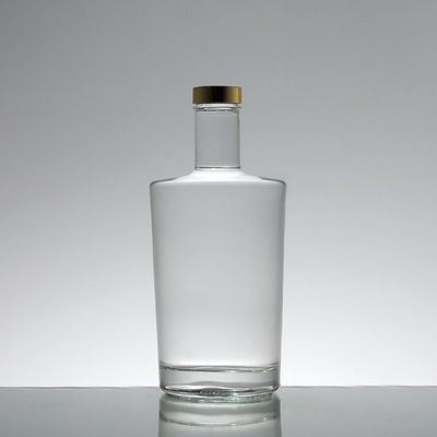500ml カスタム T-Top クリア ウイスキー ウォッカ リコール ガラスボトル