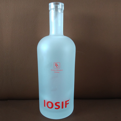 カスタム 水晶ガラス 空き冷凍テキラ 700ml 酒類のためのボトル ウィスキー ウォッカ 750ml