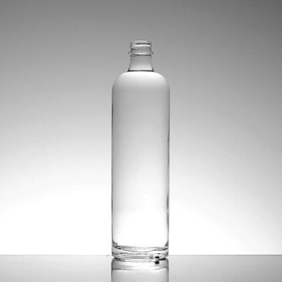 貿易保証 高級石灰ガラス素材 750ml 透明ウォッカボトル 大イベントのために
