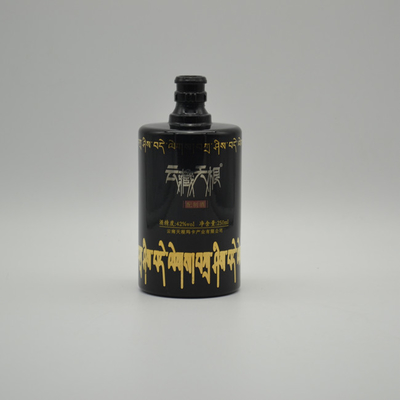 750ml ブラック・レーベル・ウイスキー・グラスボトル