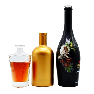 500ml オリーブオイル 250ml 750ml 空っぽ 食品級 パターン ティーキーラ 酒 ウイスキー ウォッカ ボトル