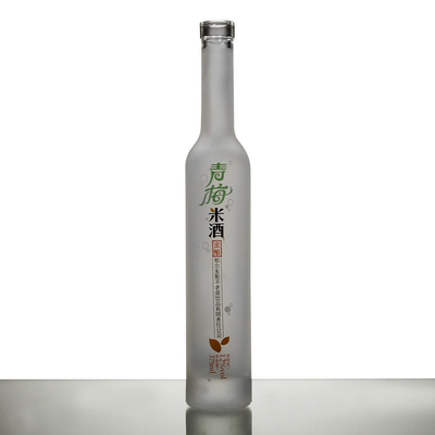 375ml 500ml レッテル印刷と無料サンプルを提供する冷凍ガラスボトル