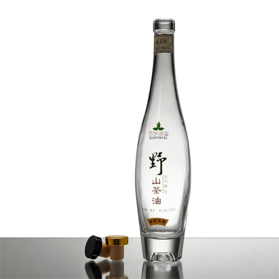 375ml 500ml レッテル印刷と無料サンプルを提供する冷凍ガラスボトル